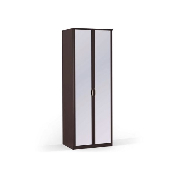 Шкаф платяной 2-х дверный с зеркалами Концепт МДФ