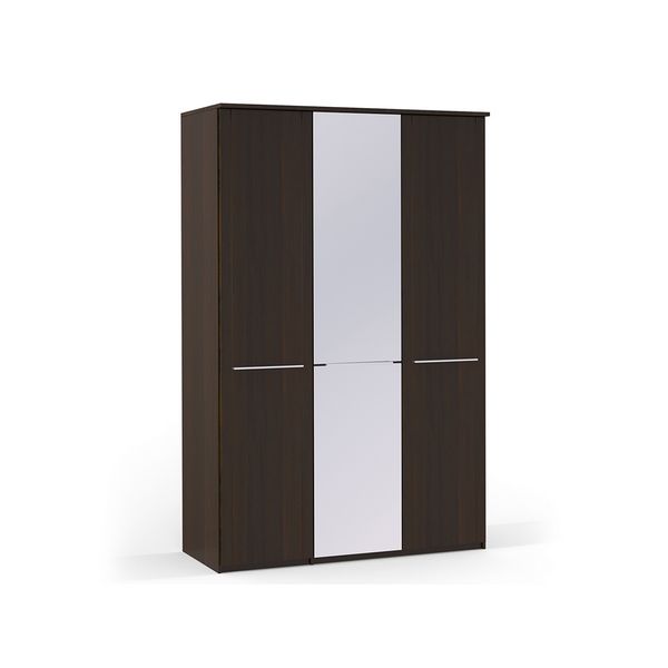 Шкаф платяной 3-х дверный с зеркалом Uno