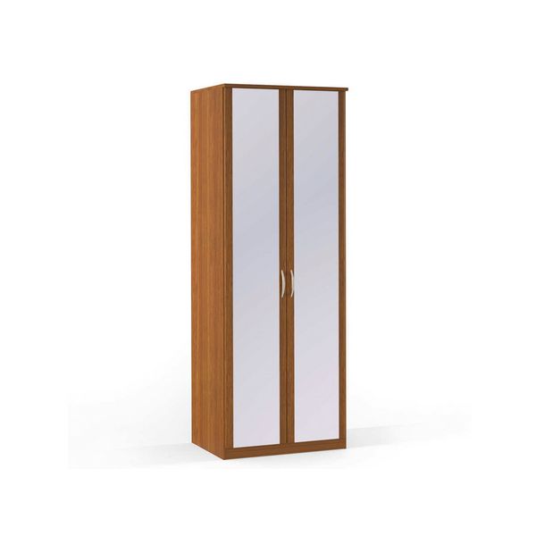 Шкаф платяной 2-х дверный с зеркалами Концепт